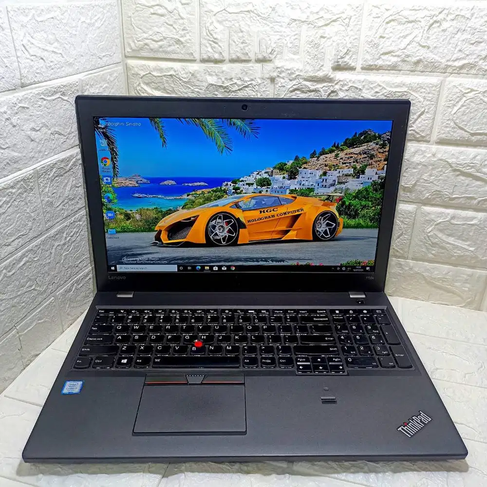 LAPTOP LENOVO P50 CORE i7 VGA NVIDIA RAM 8 GB SSD 512 GB *RHC