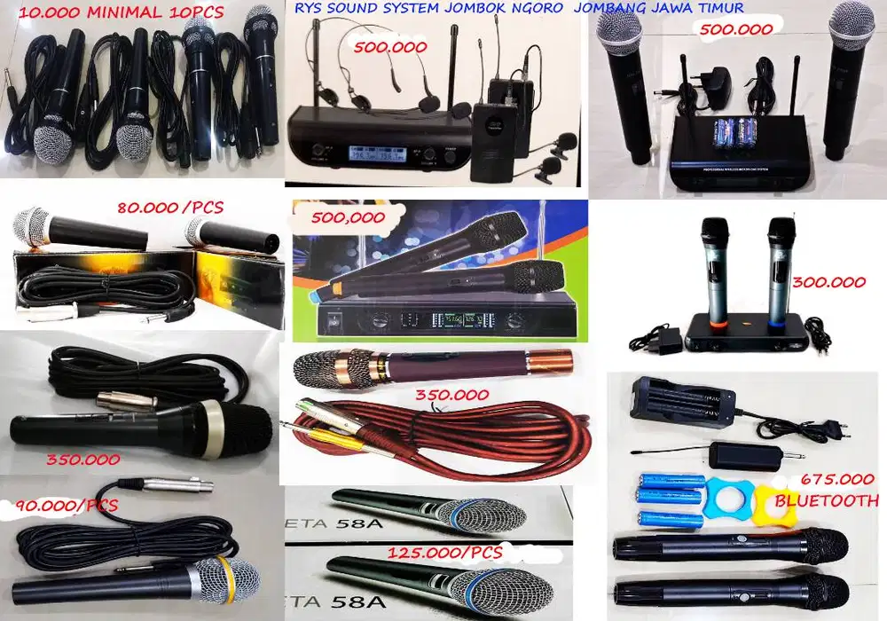 microphone kabel suara bagus
