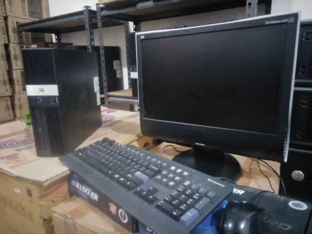 Komputer lengkap PC branded fullset dan siap pakai intel core i3 gen4