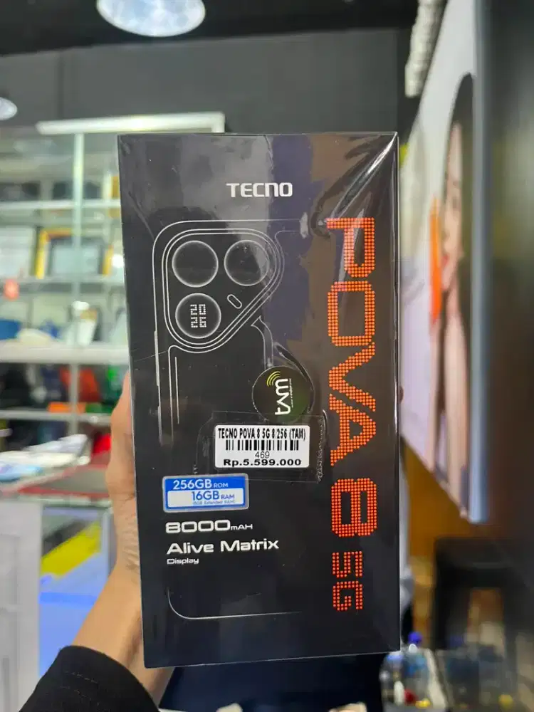 Tecno pova 8 5G 8/256gb ATLANTIS DAHSYAT