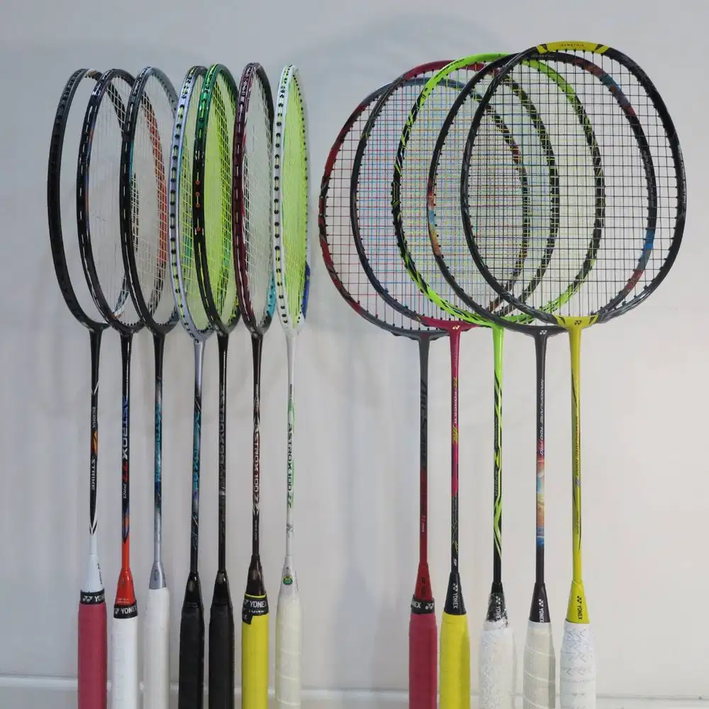Raket Yonex seri Pro (paling tinggi) ada JP code dan SP Made in Japan