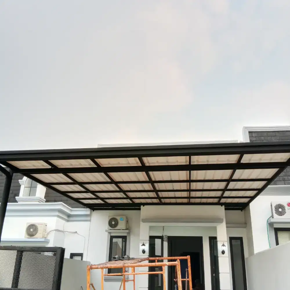 Kanopi minimalis modern terbaru