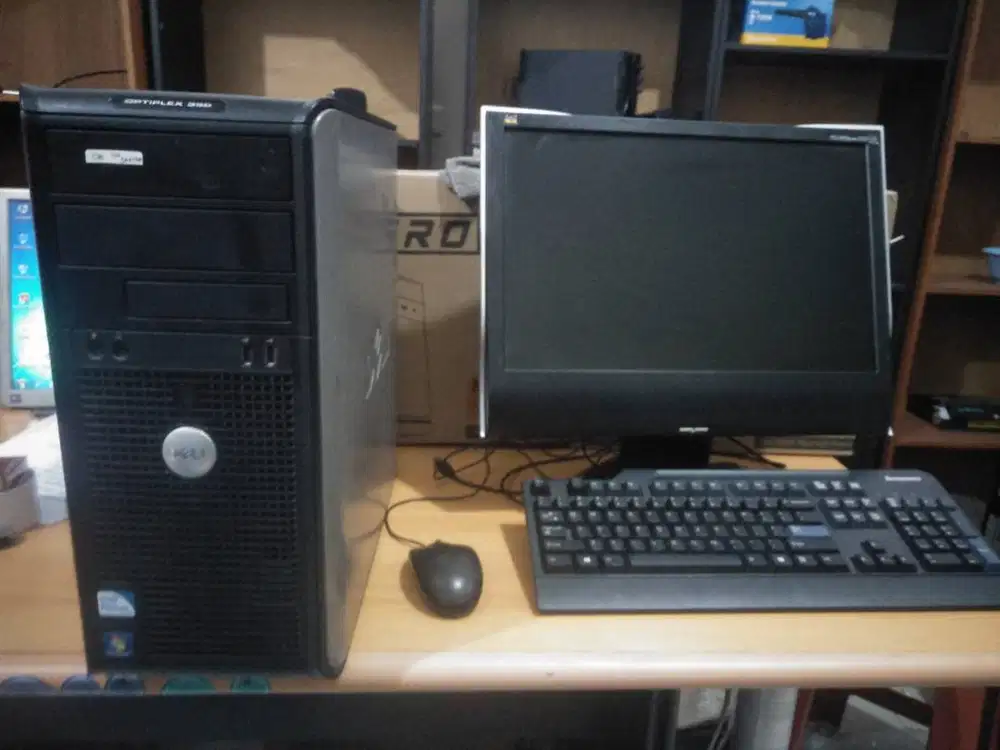 Komputer fullset siap pakai sudah terinstall lengkap intel core i3 OKE