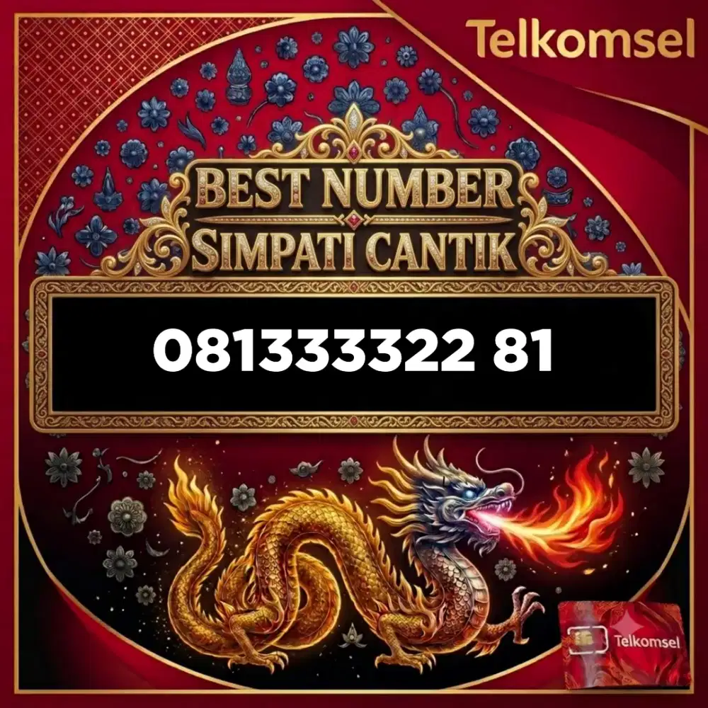 Nomor cantik simpati Telkomsel seri kwartet