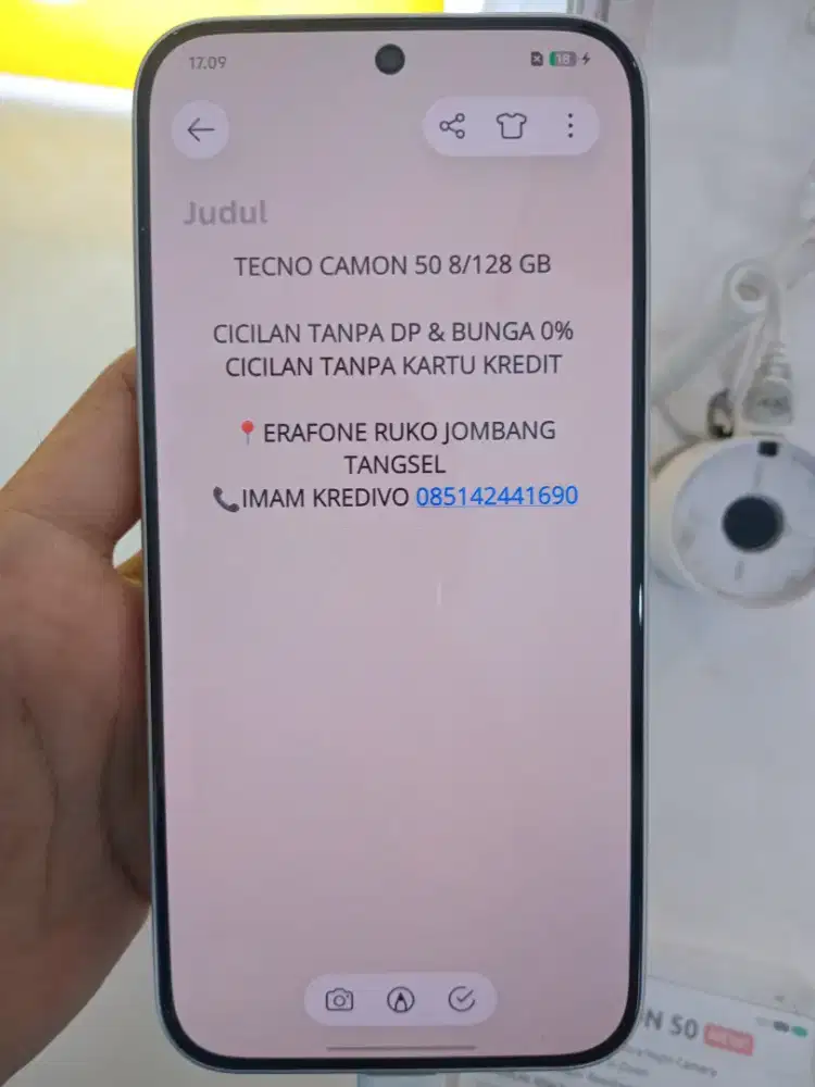 TECNO CAMON 50 8/128 GB CASH/CICILAN