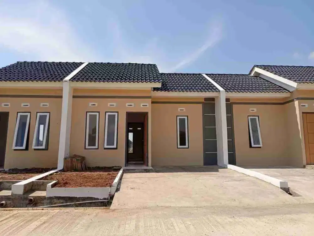 Rumah Ekonomis Angsuran 1 Jutaan Flat 15 Thn dekat BSD City