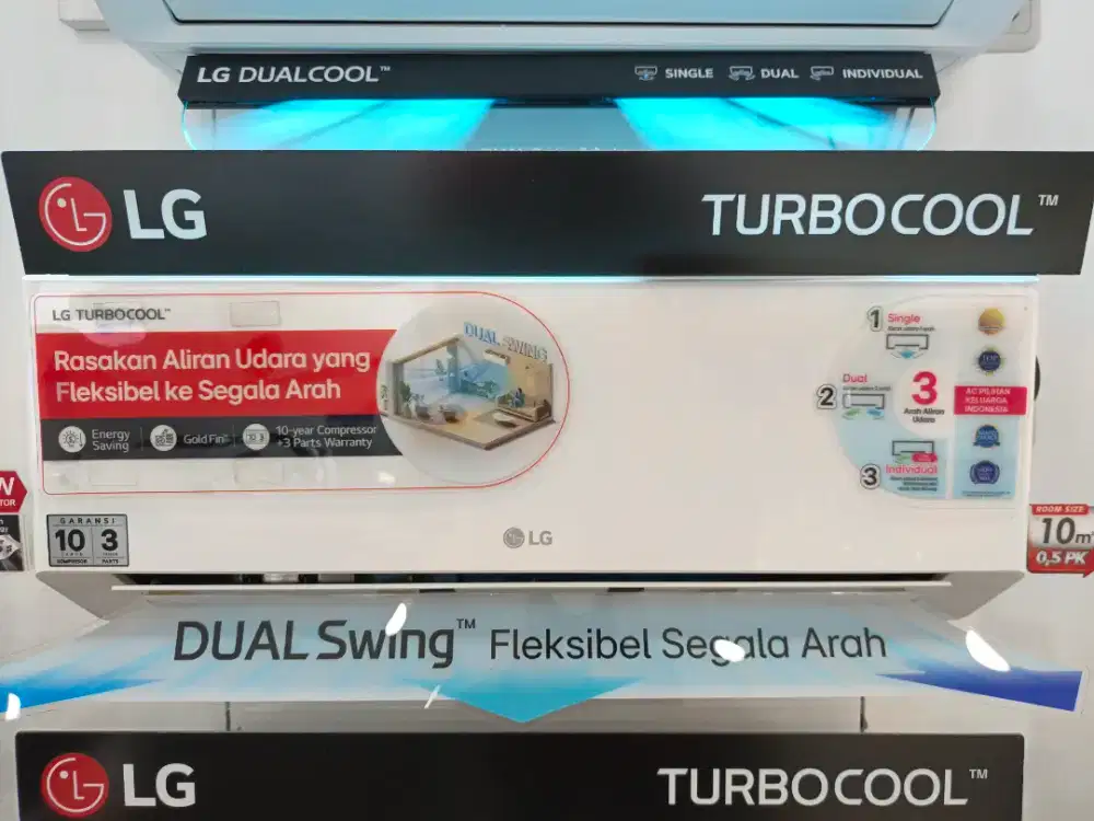 Kredit AC lg 1/2pk promo bunga 0%