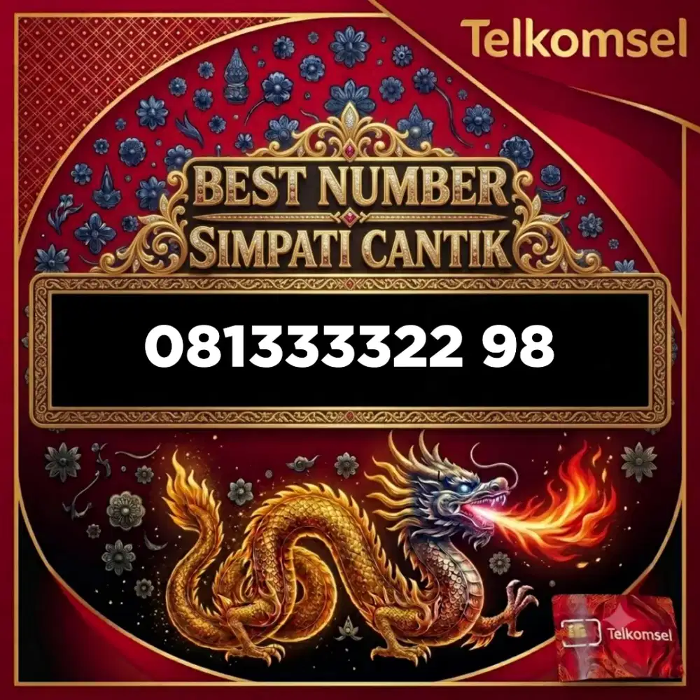 Nomor cantik simpati Telkomsel super