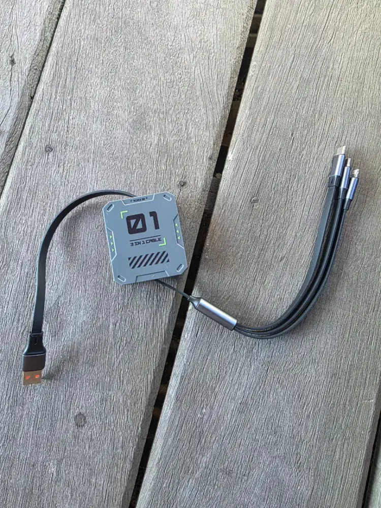Kabel Data Charger 3 in 1 (Type C, Lightning, Micro)