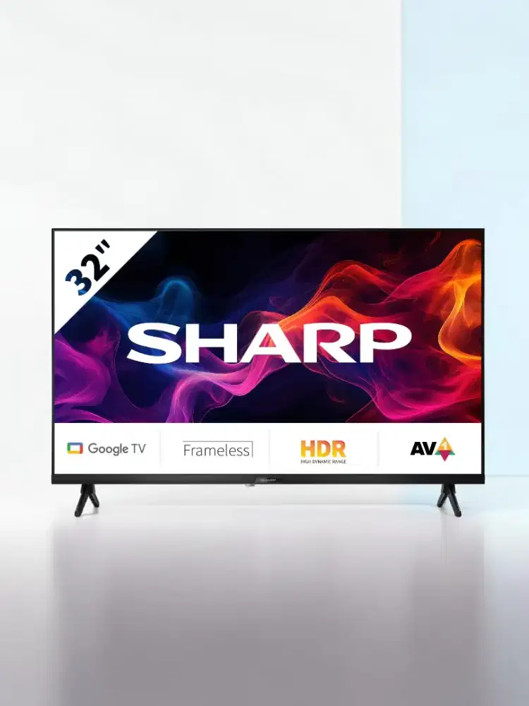 Tv Sharp Android 32 inci led - cuma buka kotak aja