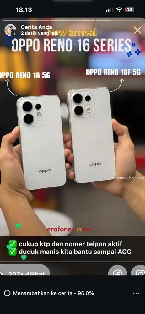 bisa krediy di erafone Pelaihari
