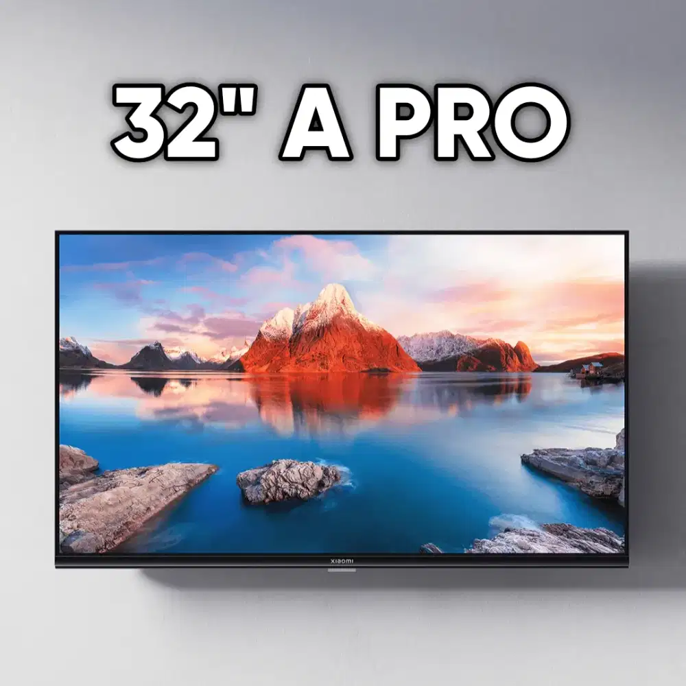 TV Xiaomi Android TV A PRO 32 inci - buka kotak aja
