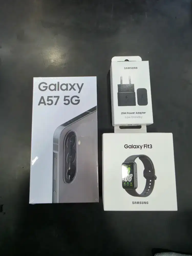PROMO WEEKEND SAMSUNG GALAXY A57 FREE FIT3 & ADAPTOR 25 WATT