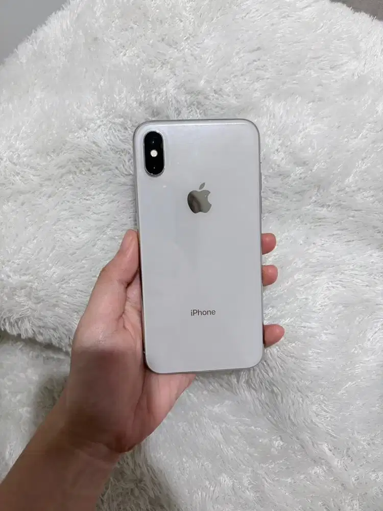 Dijual Iphone X 256gb silver