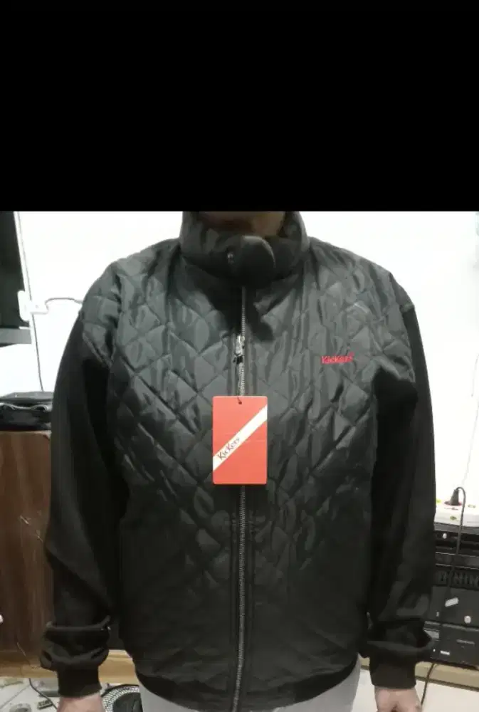 Kickers Original Jaket Parasit L Tebal Biru donker ( Nego)