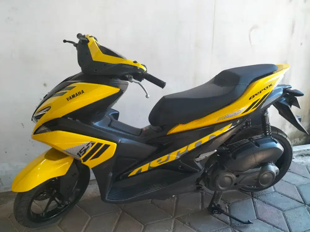 Yamaha Aerox 155 th 2017 plat W mulus bisa TT