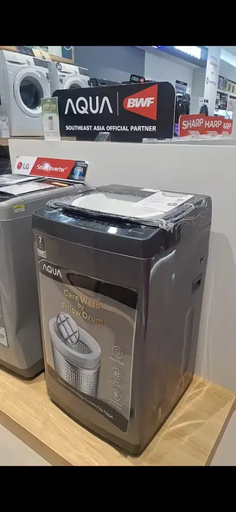MESIN CUCI AQUA 8KG