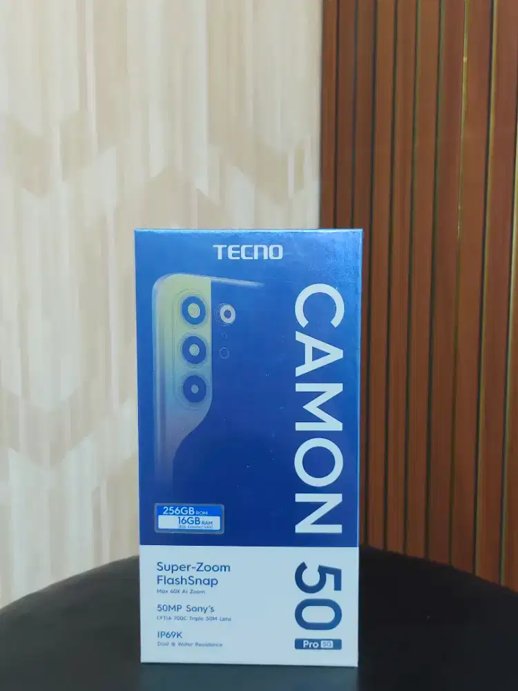 TECNO CAMON 50 PRO 5G 8+8/256GB NEW GARANSI RESMI