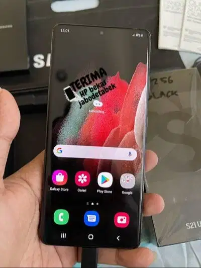 samsung s21 ultra 256gb sein lengkap ori mulus