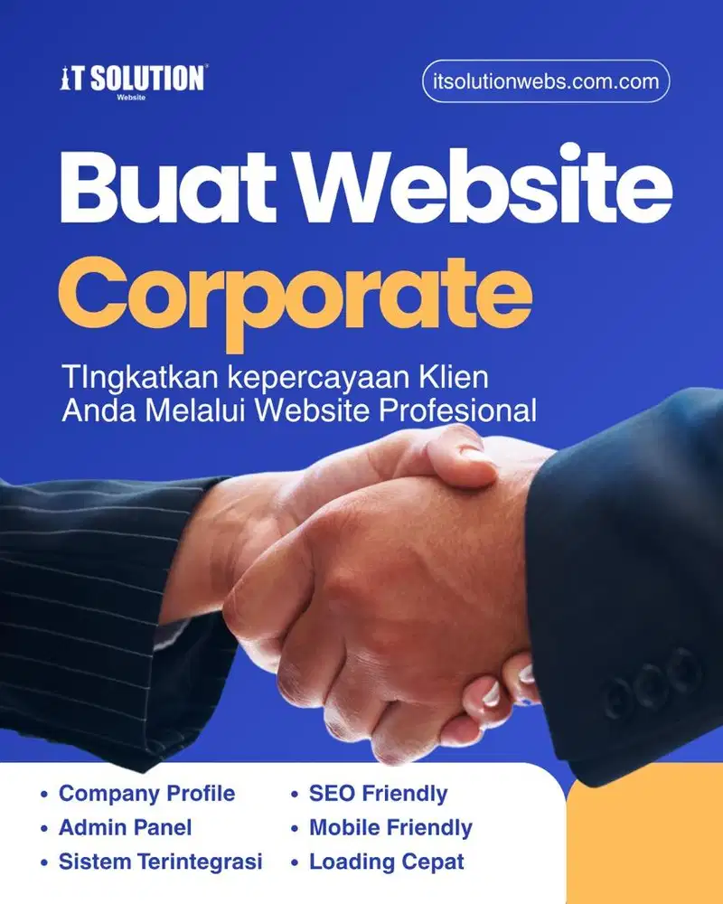 Jasa Pembuatan Website Corporate Profesional di Cilacap