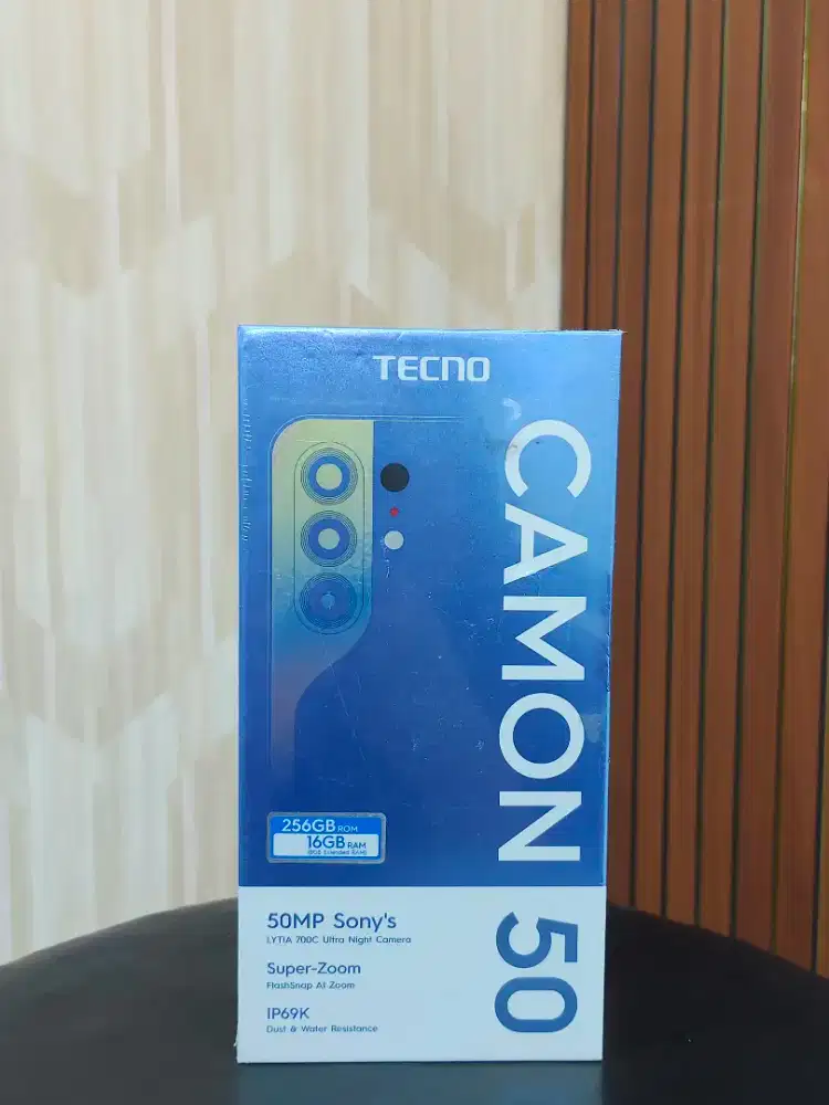 TECNO CAMON 50 8+8/256GB NEW GARANSI RESMI
