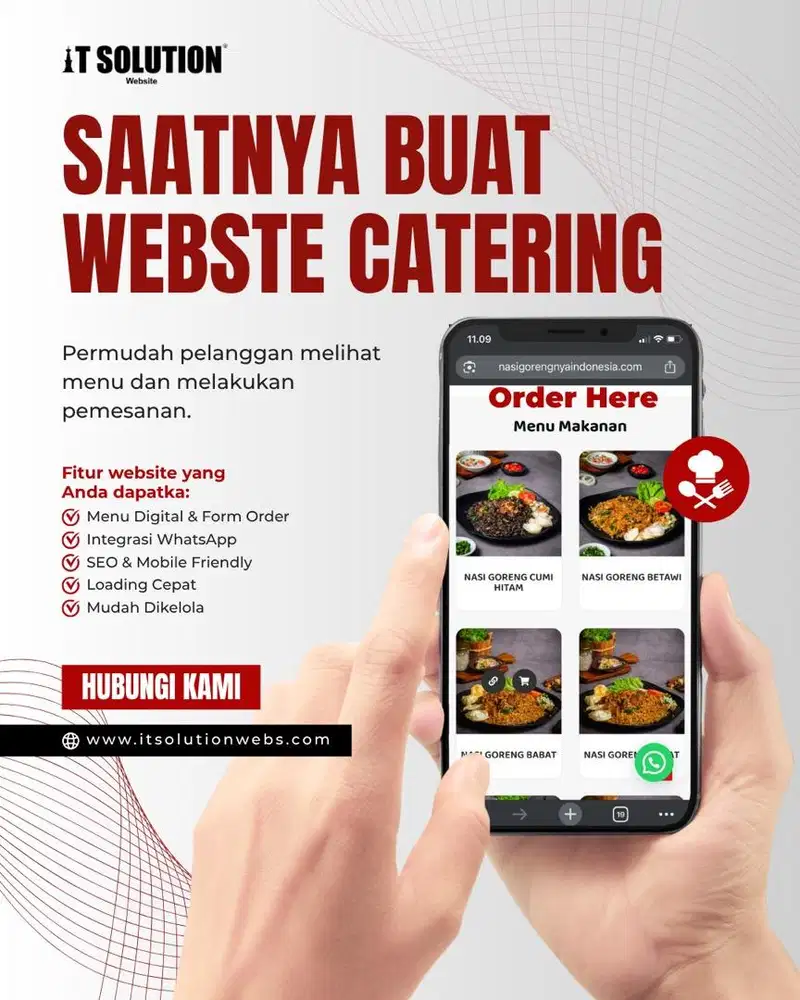 Saatnya Buat Website Catering Profesional di Cilacap