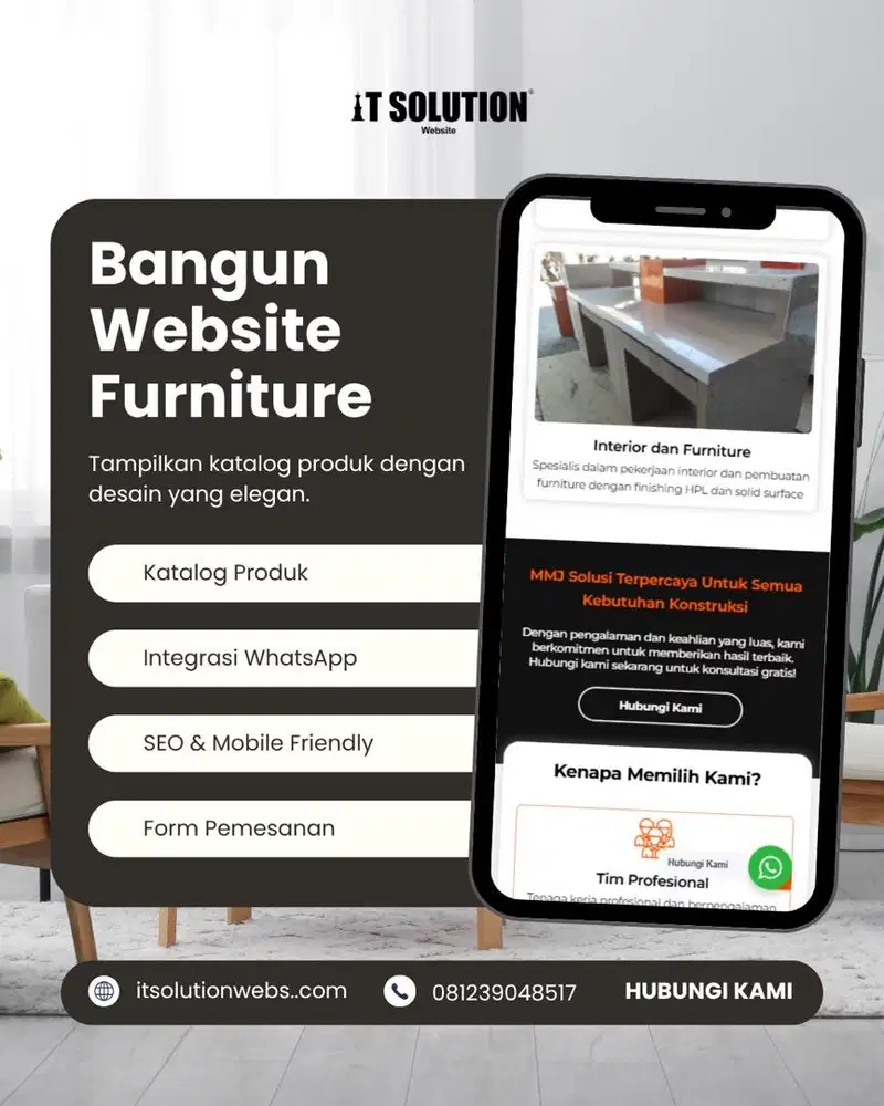 Jasa Pembuatan Website Furniture Profesional di Cilacap