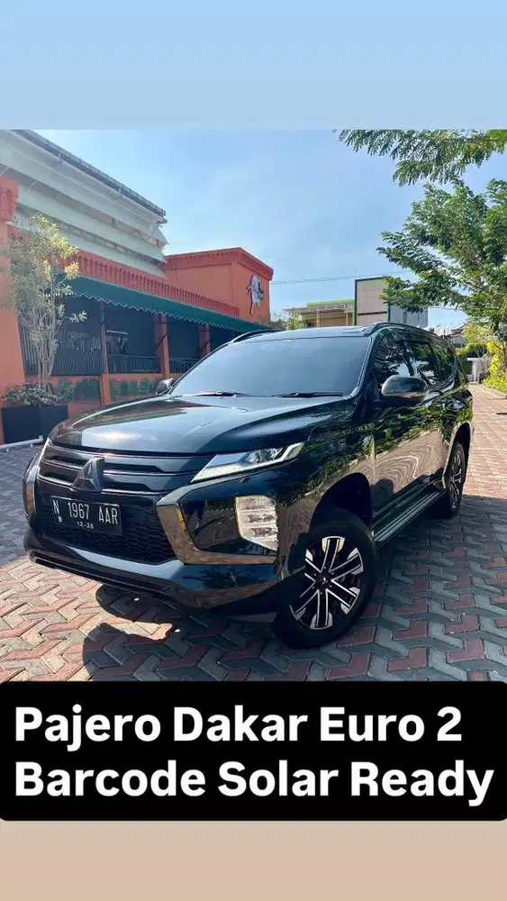 Mitshubishi Pajero Sport Dakar 2021 Euro 2 Barcode Ready