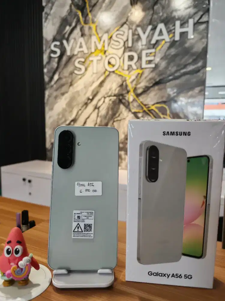 Samsung A56 5G Second Like New Bekas Demo Live (display toko) Fullset.