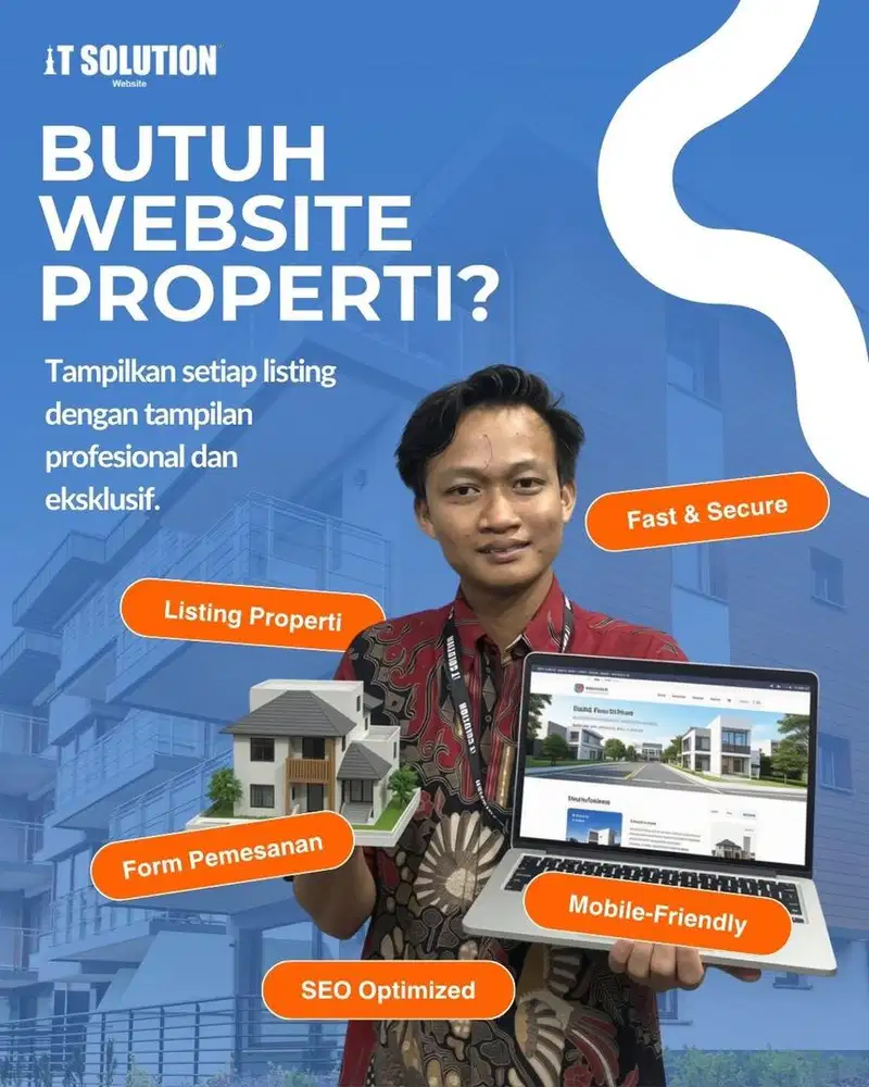 Jasa Pembuatan Website Properti Profesional di Cilacap
