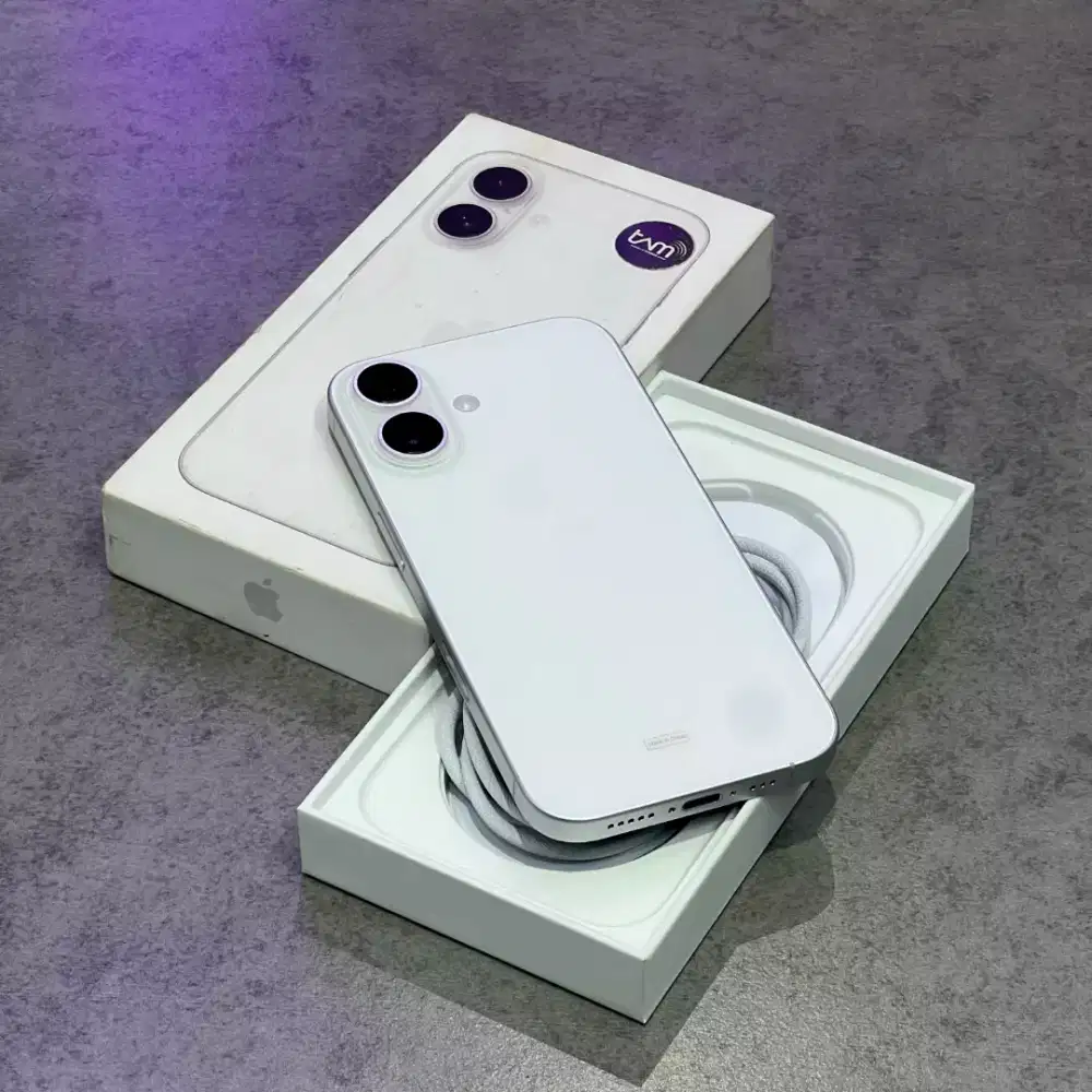 iPhone 16 128 iBox garansi on mulus srittt!