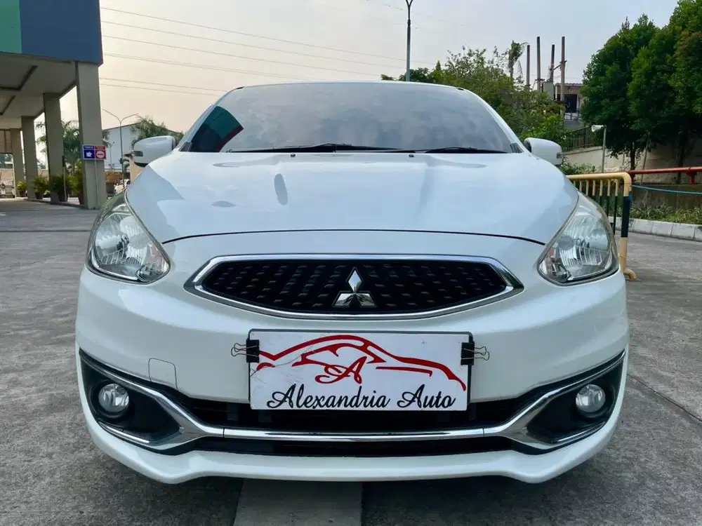 Mitsubishi Mirage Exceed 2016 AT KM 60rb record tgn 1 istimewa banget