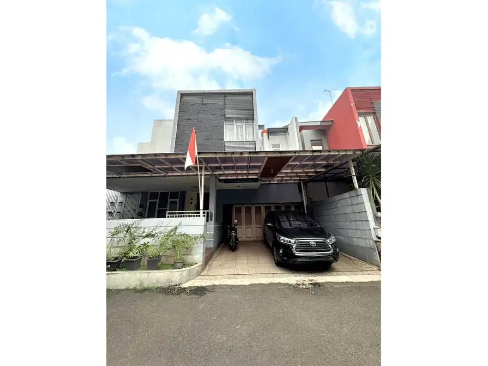 S670 Rumah Hoek 280 m2 Cluster Billymoon Pondok Kelapa Jakarta Timur