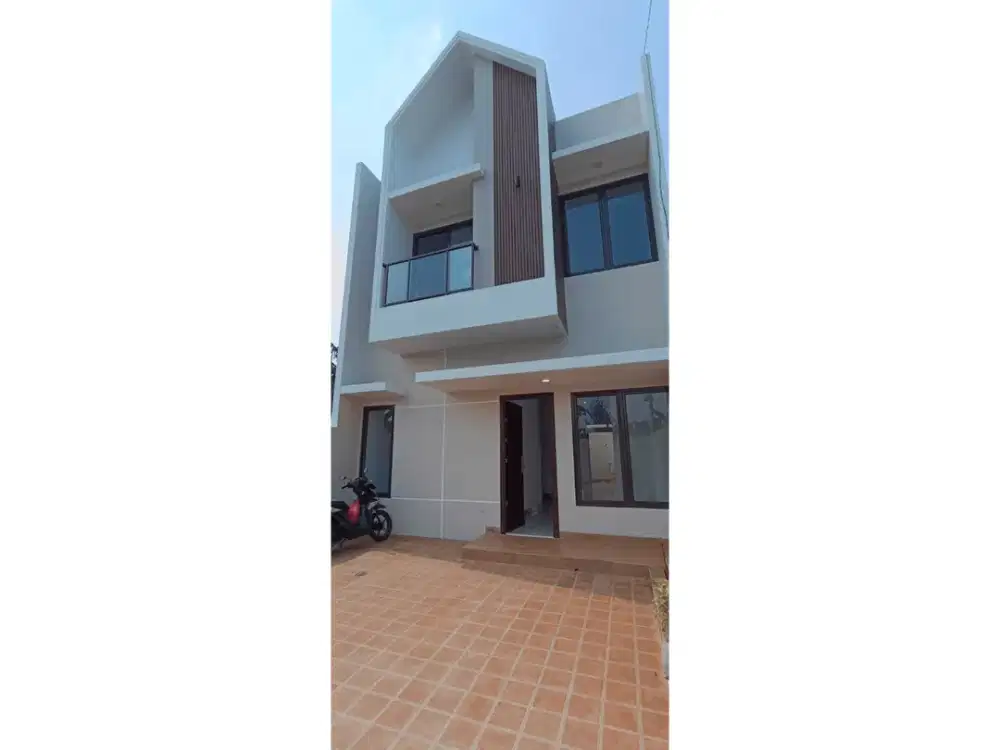 Y297 Rumah Baru Scandinavian 122 m2 di Kodau Jatimekar Bekasi
