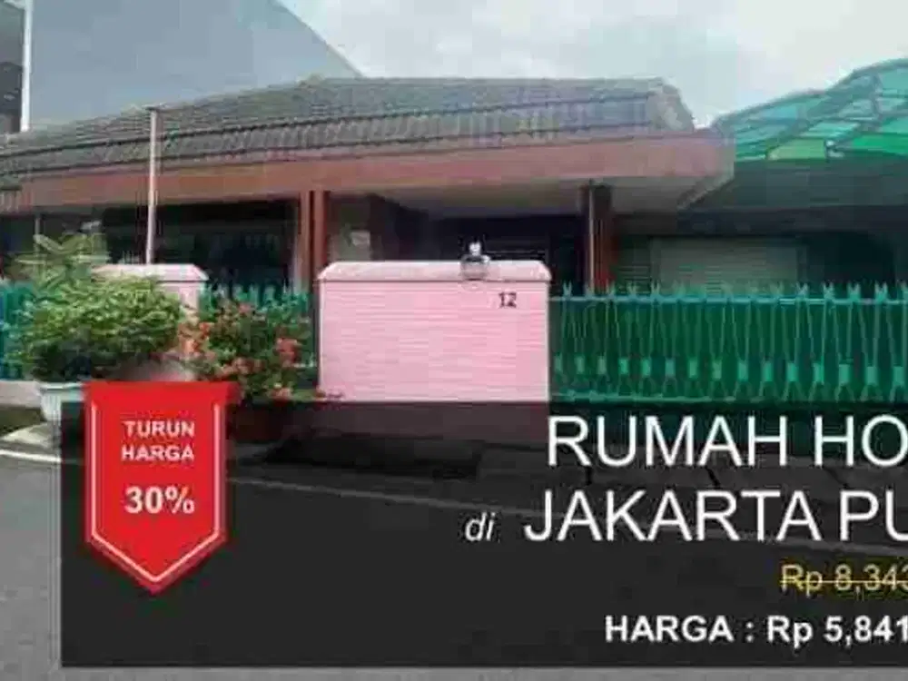 Rumah Homey dan murah di Cideng Jakarta barat
