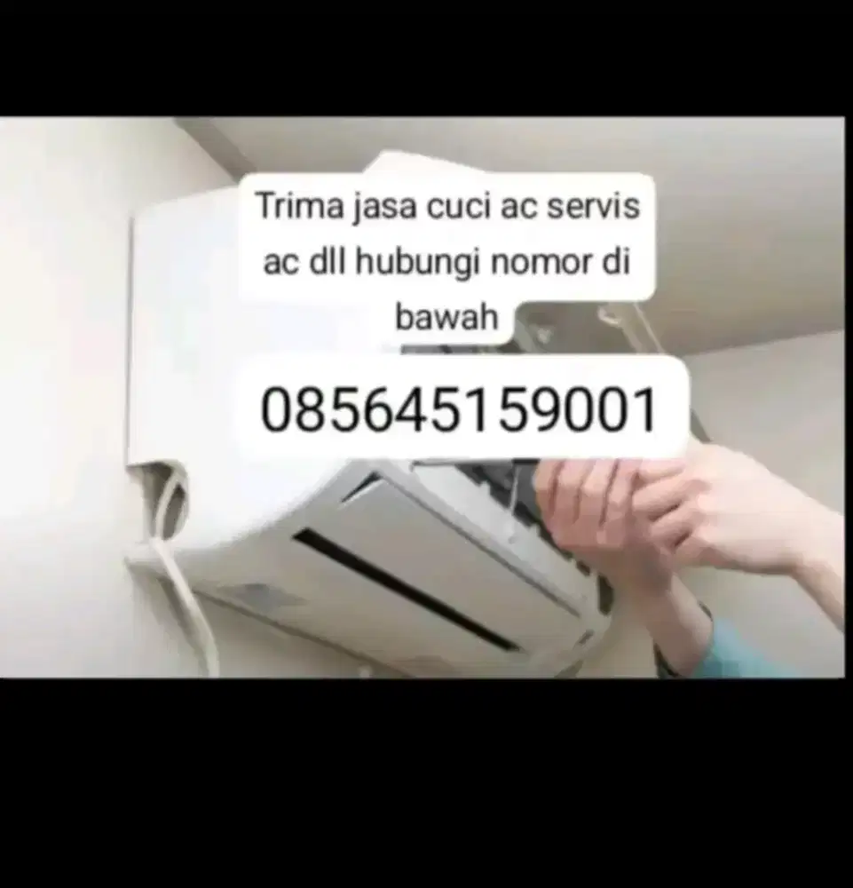Jasa servis ac segala kondisi apapun