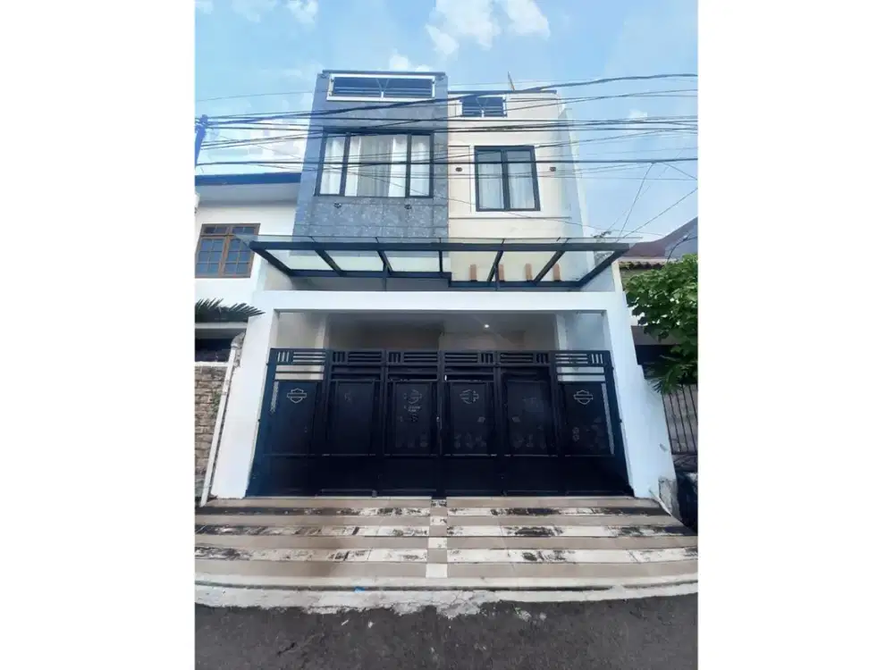 Z82 Rumah Full Furnished 3,5 Lantai Pulo Asem Rawamangun Jakarta Timur