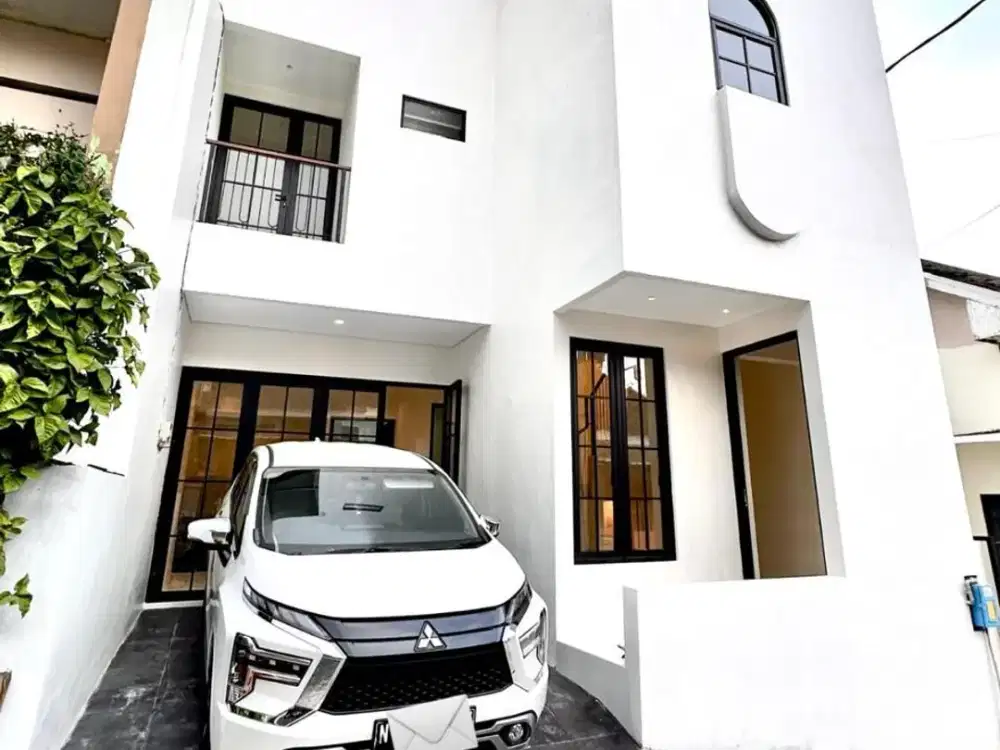 RUMAH MINIMALIS MODERN SMART DOOR LOKASI EMAS Dekat sudimoro griya shanta borobudur blimbing 5 menit ke suhat