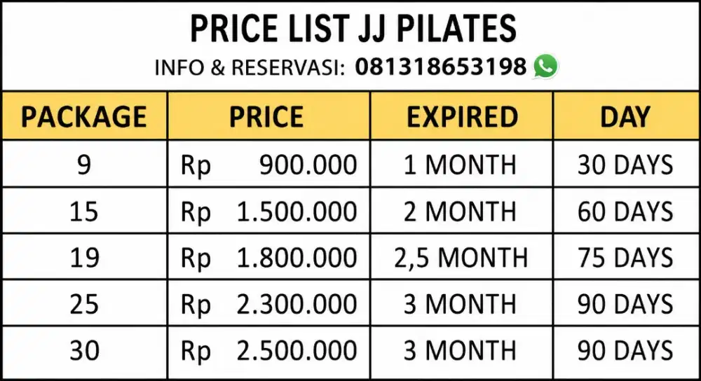 YUK KITA PILATES