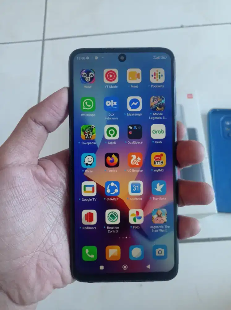 Xiaomi note 9 pro ram 6gb fulset 850rb net pas nawar moal d waro