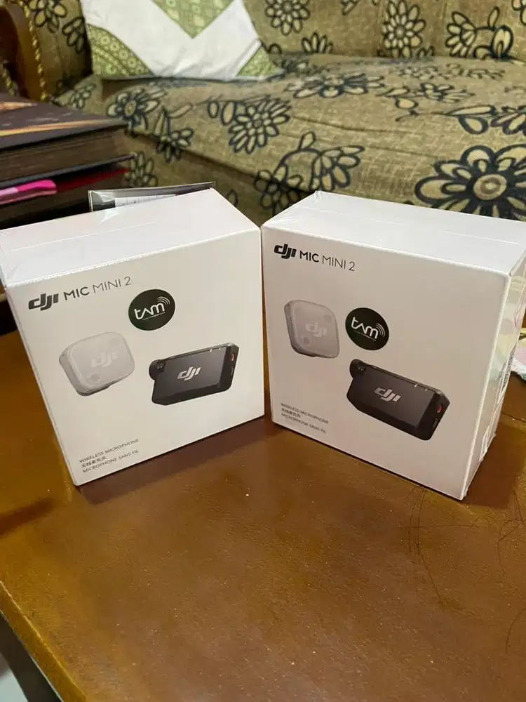 Dji mic mini 2 (1TX dan 1RX)