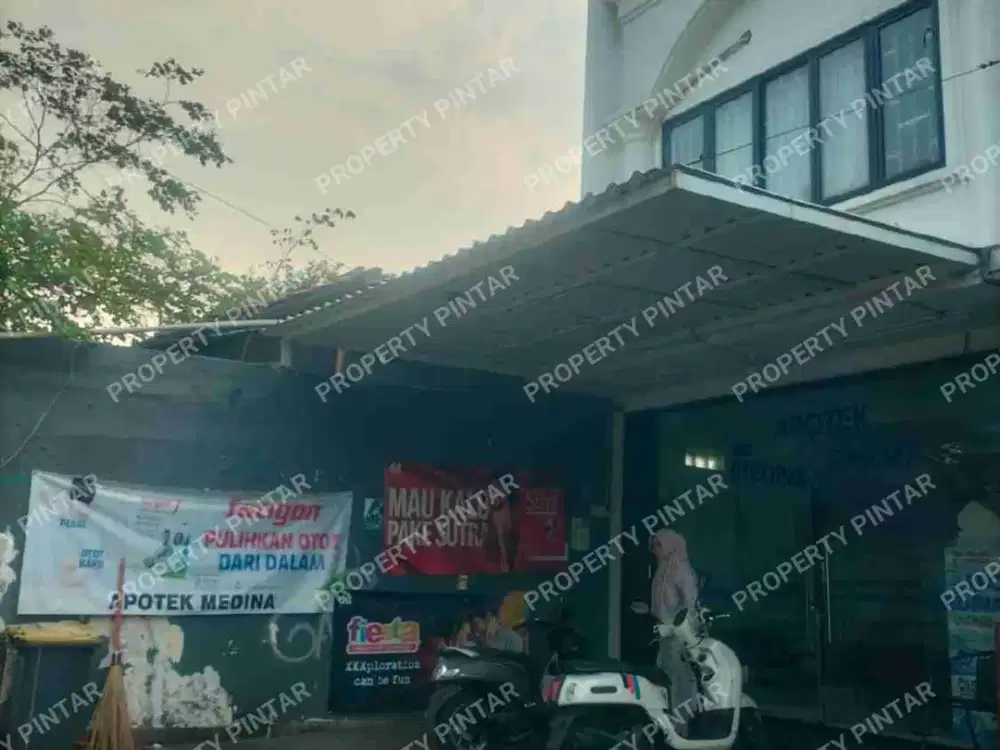 DI JUAL MURAH RUKO 2 LANTAI AKSES PINGGIR JALAN UTAMA TENGAH GEDONG CONDET JAKTIM