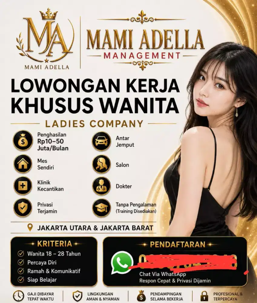 LOWONGAN KERJA LADIES COMPANY