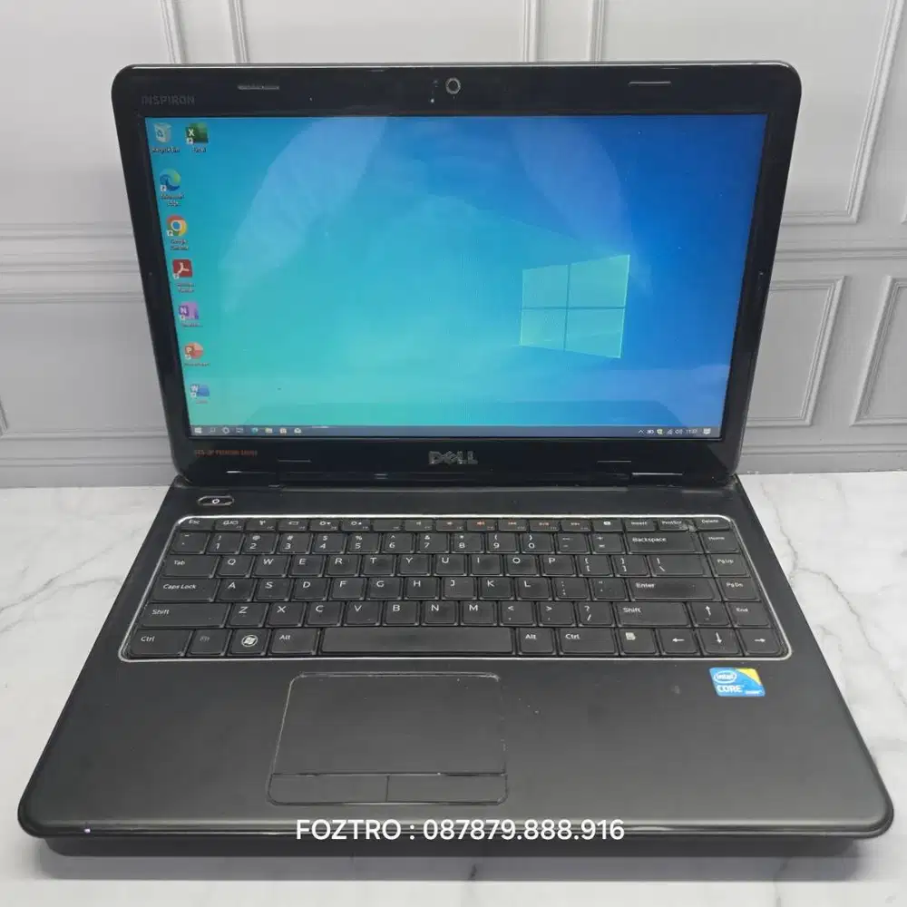 Sekolah Word Excel Murah Laptop Dell Inspiron Core i3 RAM 4/128GB