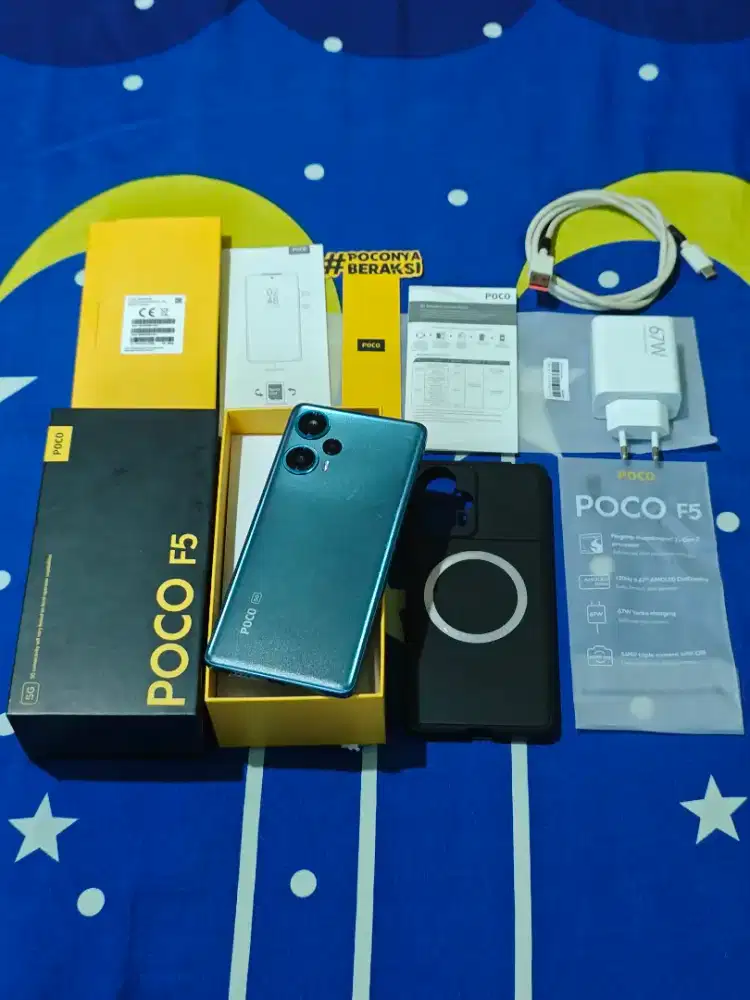 Poco F5 5G 8/256GB Fullset ori No minus
