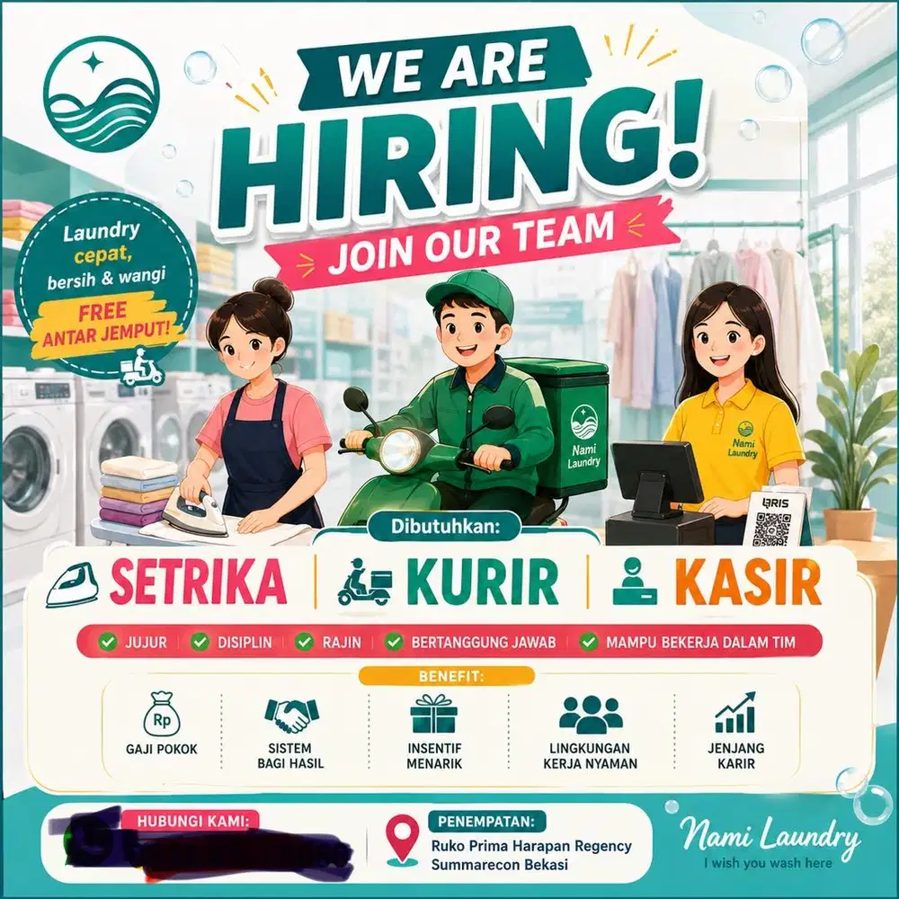 Lowongan kerja laundry