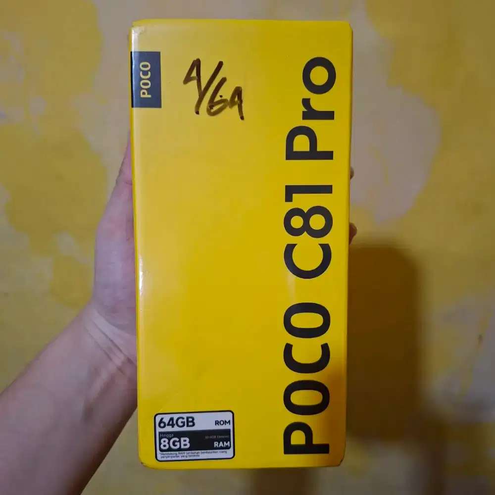 Poco C81 Pro 4/64 GB masih segel