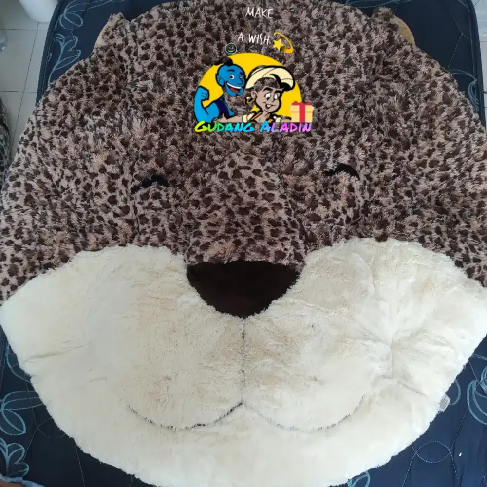 Cushion Floor Jumbo Leopard Informa Import Original (Vintage)