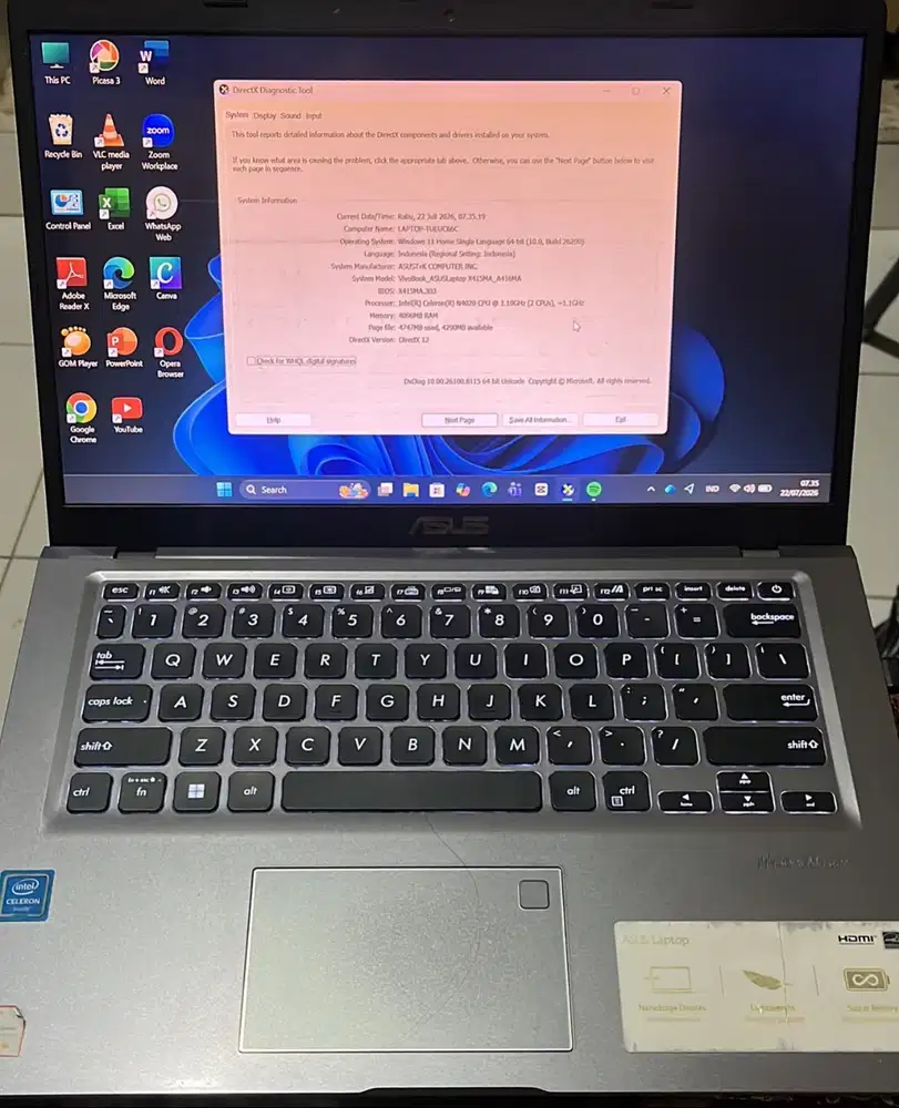 Jual laptop murah meriah