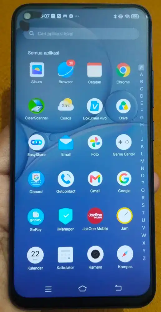 Vivo Y50 second